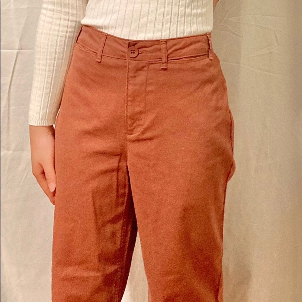 ✨Brown SLIM WIDE LEG Pants✨